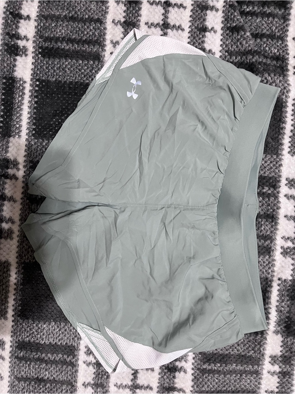 Under Armour Women's Sage Green Athletic Shorts